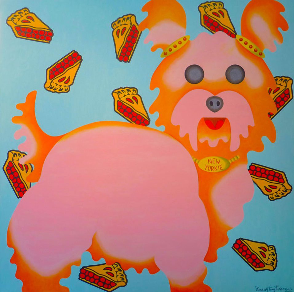Photo of New Yorkie Painting by Tony and Karen Barone